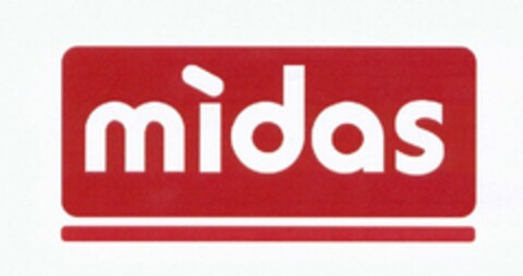 mìdas Logo (EUIPO, 08/22/2007)