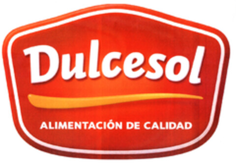 Dulcesol ALIMENTACIÓN DE CALIDAD Logo (EUIPO, 29.01.2008)