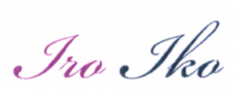 Iro Iko Logo (EUIPO, 26.09.2008)