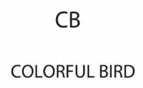 CB COLORFUL BIRD Logo (EUIPO, 21.01.2010)