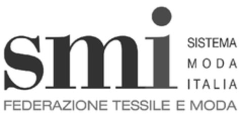 SMI SISTEMA MODA ITALIA FEDERAZIONE TESSILE E MODA Logo (EUIPO, 03/19/2010)