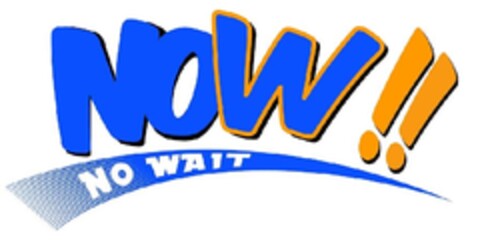 NOW!! NO WAIT Logo (EUIPO, 10/22/2010)