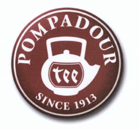 POMPADOUR tee SINCE 1913 Logo (EUIPO, 21.03.2012)