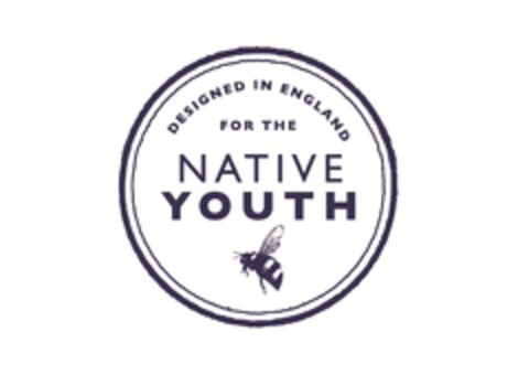 Designed in England for the Native Youth Logo (EUIPO, 13.06.2012)