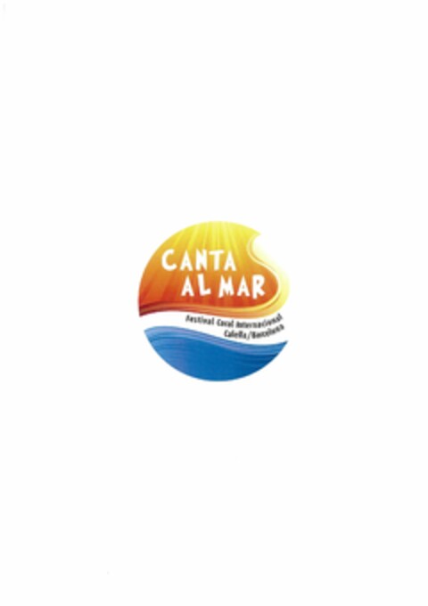 CANTA AL MAR und Festival Coral Internacional Calella/Barcelona Logo (EUIPO, 30.06.2012)