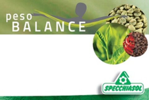 PESO BALANCE SPECCHIASOL Logo (EUIPO, 12/27/2013)