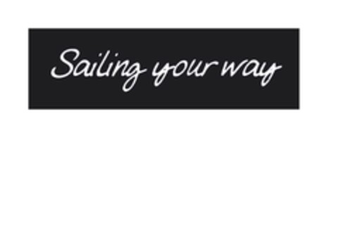 Sailing your way Logo (EUIPO, 20.10.2014)