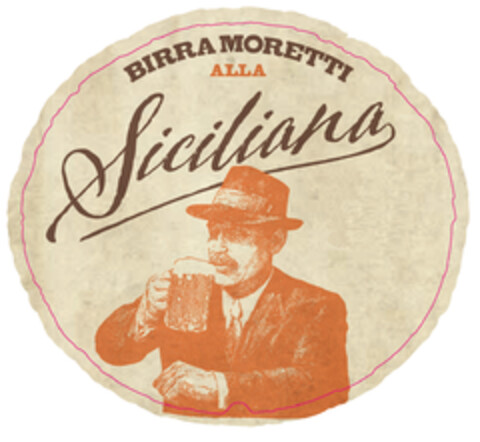 BIRRA MORETTI ALLA Siciliana Logo (EUIPO, 12/12/2014)