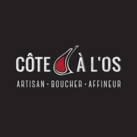 Côte à l'os Artisan Boucher Affineur Logo (EUIPO, 07/01/2015)