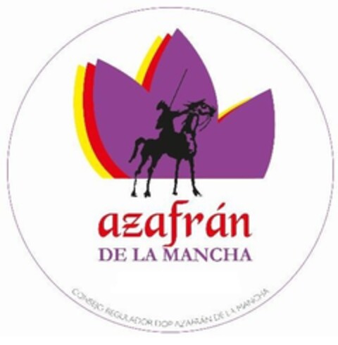AZAFRAN DE LA MANCHA CONSEJO REGULADOR DOP AZAFRAN DE LA MANCHA Logo (EUIPO, 17.06.2015)