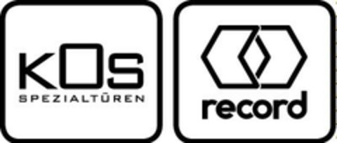 KOS Spezialtüren record Logo (EUIPO, 04.01.2016)