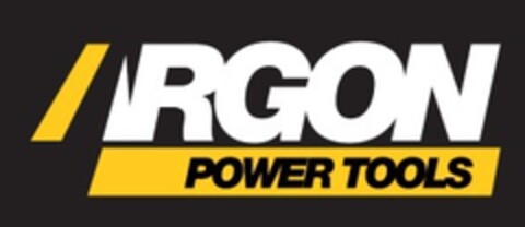 ARGON POWER TOOLS Logo (EUIPO, 10.08.2016)