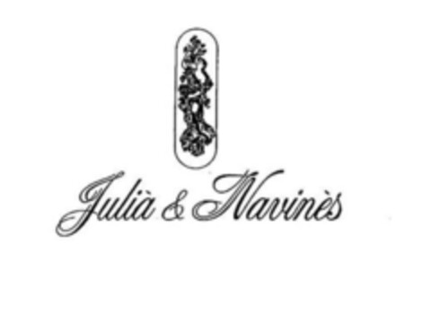 JULIA & NAVINES Logo (EUIPO, 09/30/2016)