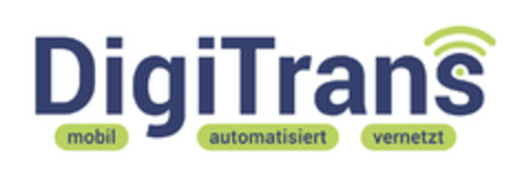 DigiTrans mobil automatisiert vernetzt Logo (EUIPO, 02/21/2018)