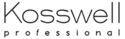 KOSSWELL PROFESSIONAL Logo (EUIPO, 04.09.2018)