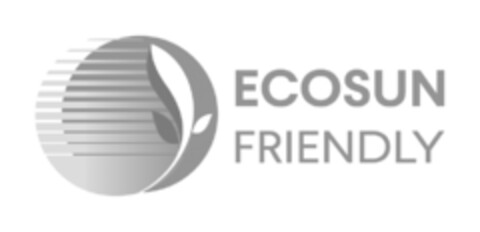 ECOSUN FRIENDLY Logo (EUIPO, 08/08/2019)