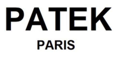 PATEK PARIS Logo (EUIPO, 19.11.2019)