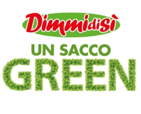 Dimmidisì UN SACCO GREEN Logo (EUIPO, 10.12.2019)