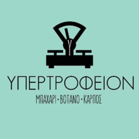 ΥΠΕΡΤΡΟΦΕΙΟΝ ΜΠΑΧΑΡΙ ΒΟΤΑΝΟ ΚΑΡΠΟΣ Logo (EUIPO, 14.07.2020)