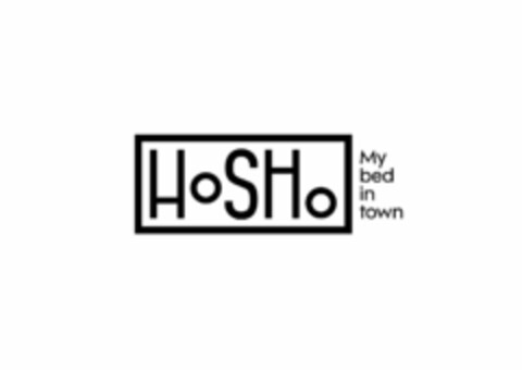 MY BED IN TOWN HOSHO Logo (EUIPO, 13.08.2021)