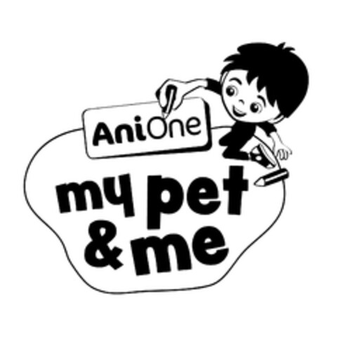 AniOne my pet & me Logo (EUIPO, 01/18/2022)