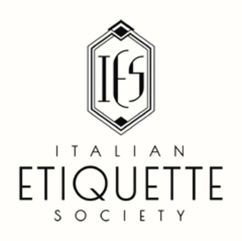 IES ITALIAN ETIQUETTE SOCIETY Logo (EUIPO, 07/06/2022)