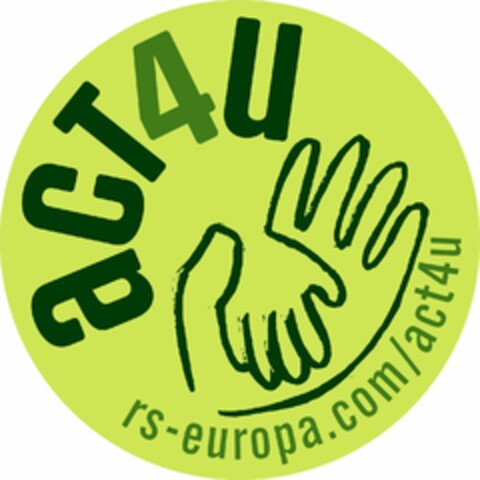 acT4u rs-europa.com / act4u Logo (EUIPO, 14.10.2022)