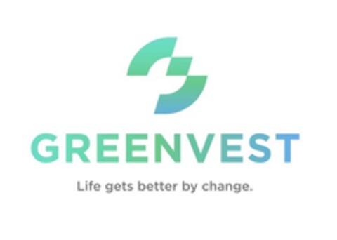 GREENVEST Life gets better by change. Logo (EUIPO, 04.11.2022)