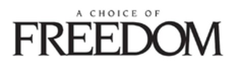 A CHOICE OF FREEDOM Logo (EUIPO, 04/28/2023)