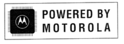 POWERED BY MOTOROLA Logo (EUIPO, 13.10.1997)