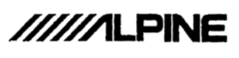 ALPINE Logo (EUIPO, 04/01/1996)