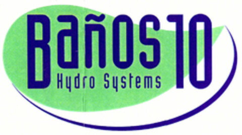 Baños 10 Hydro Systems Logo (EUIPO, 18.06.1999)