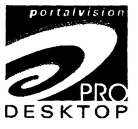 portalvision PRO DESKTOP Logo (EUIPO, 02.05.2001)