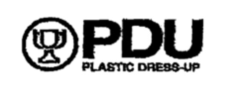 PDU PLASTIC DRESS-UP Logo (EUIPO, 05.04.2002)