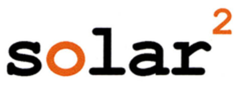 solar² Logo (EUIPO, 18.07.2005)
