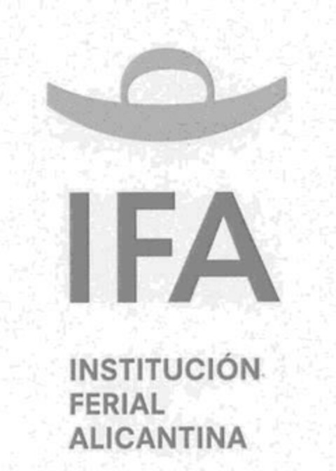 IFA INSTITUCIÓN FERIAL ALICANTINA Logo (EUIPO, 20.09.2006)