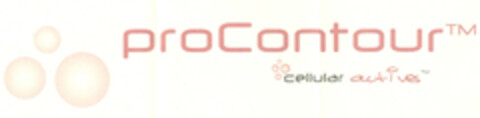 proContour cellular actives Logo (EUIPO, 10/27/2009)