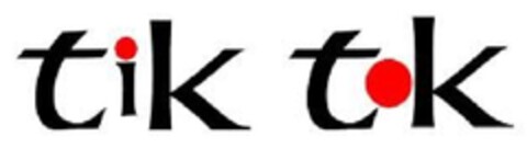 TIK TOK Logo (EUIPO, 20.07.2010)