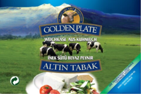 golden plate, altin tabak, the quality mark from Bulgaria Logo (EUIPO, 28.07.2011)