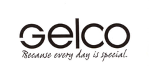 GELCO Because every day is special. Logo (EUIPO, 24.05.2012)