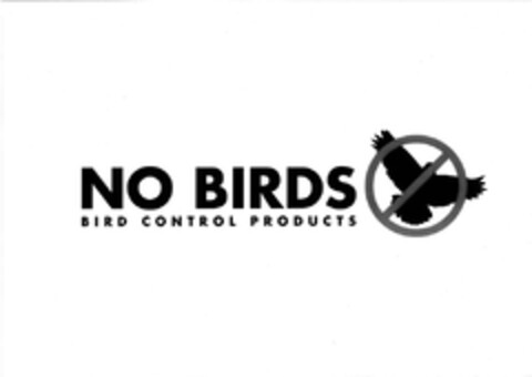 NO BIRDS BIRD CONTROL PRODUCTS Logo (EUIPO, 12.12.2012)