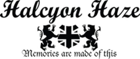 Halcyon Haze  Memories are made of this Logo (EUIPO, 02.10.2014)