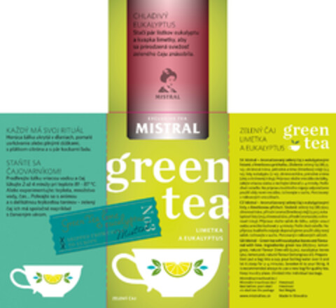 MISTRAL green tea limetka a eukalyptus Logo (EUIPO, 31.12.2014)