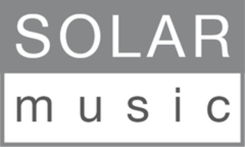 SOLAR music Logo (EUIPO, 08.05.2015)