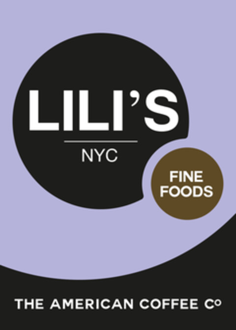 LILI'S FINE FOODS THE AMERICAN COFFEE CO Logo (EUIPO, 29.10.2015)