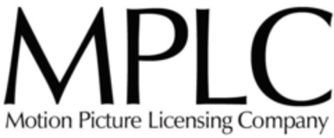 MPLC MOTION PICTURE LICENSING COMPANY Logo (EUIPO, 01.02.2016)