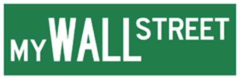 MY WALL STREET Logo (EUIPO, 01/21/2016)