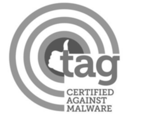 TAG CERTIFIED AGAINST MALWARE Logo (EUIPO, 18.05.2017)