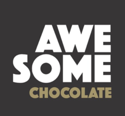 AWE SOME CHOCOLATE Logo (EUIPO, 11/15/2017)