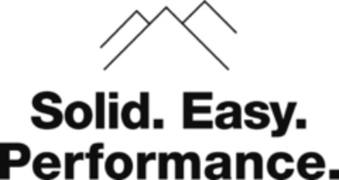 Solid.Easy.Performance. Logo (EUIPO, 05/29/2019)